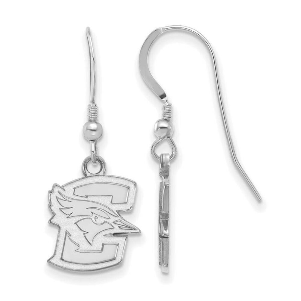 Sterling Silver Creighton University Small Dangle Earrings